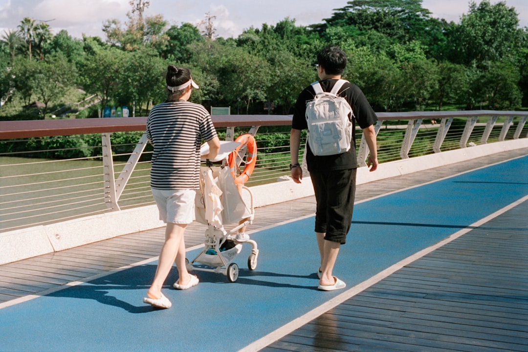 Photo Family walking park